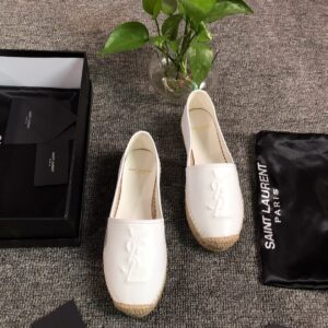 MONOGRAM ESPADRILLES IN METALIZED LAMBSKIN