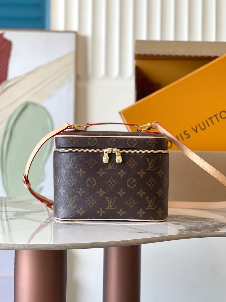 Louis Vuitton Nice BB Make Up Case Box