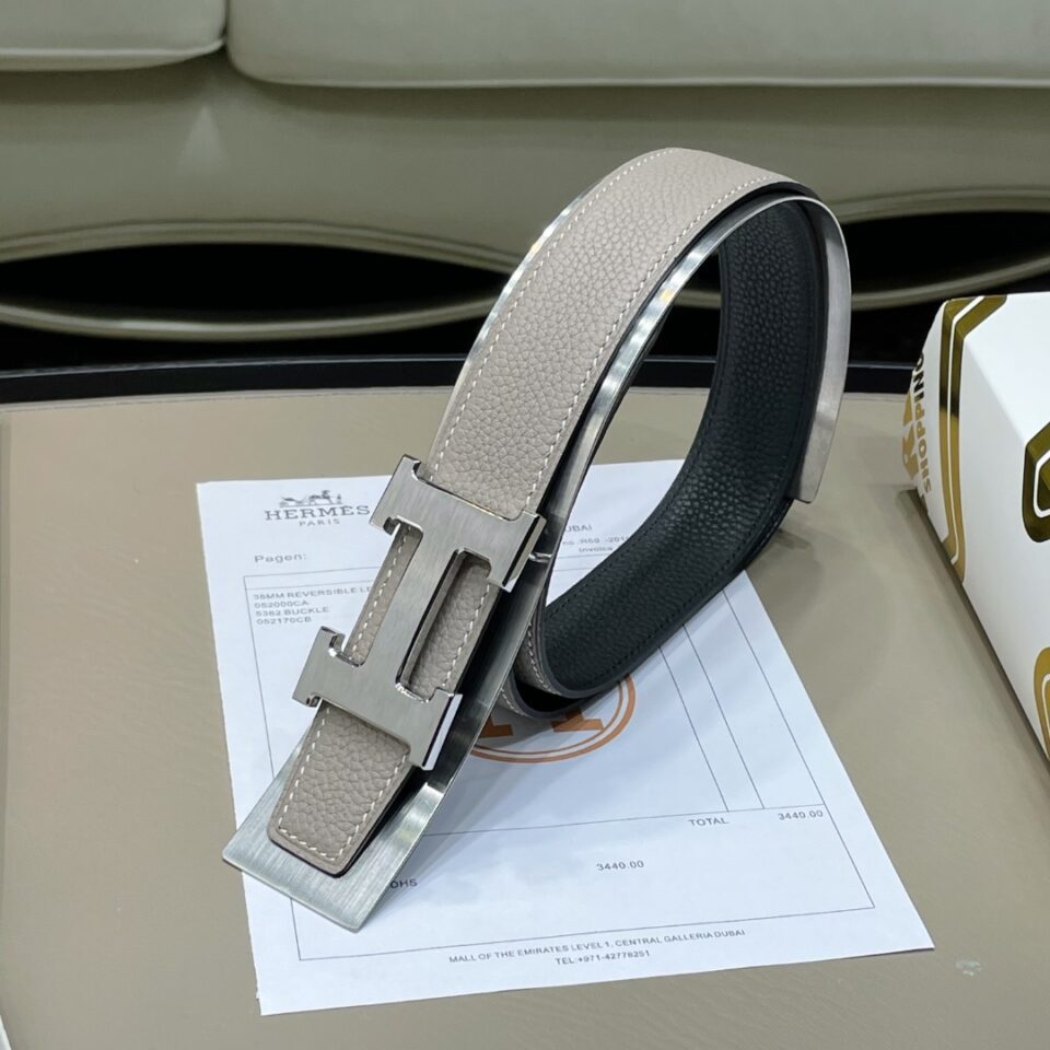 Hermès Cowhide Belt