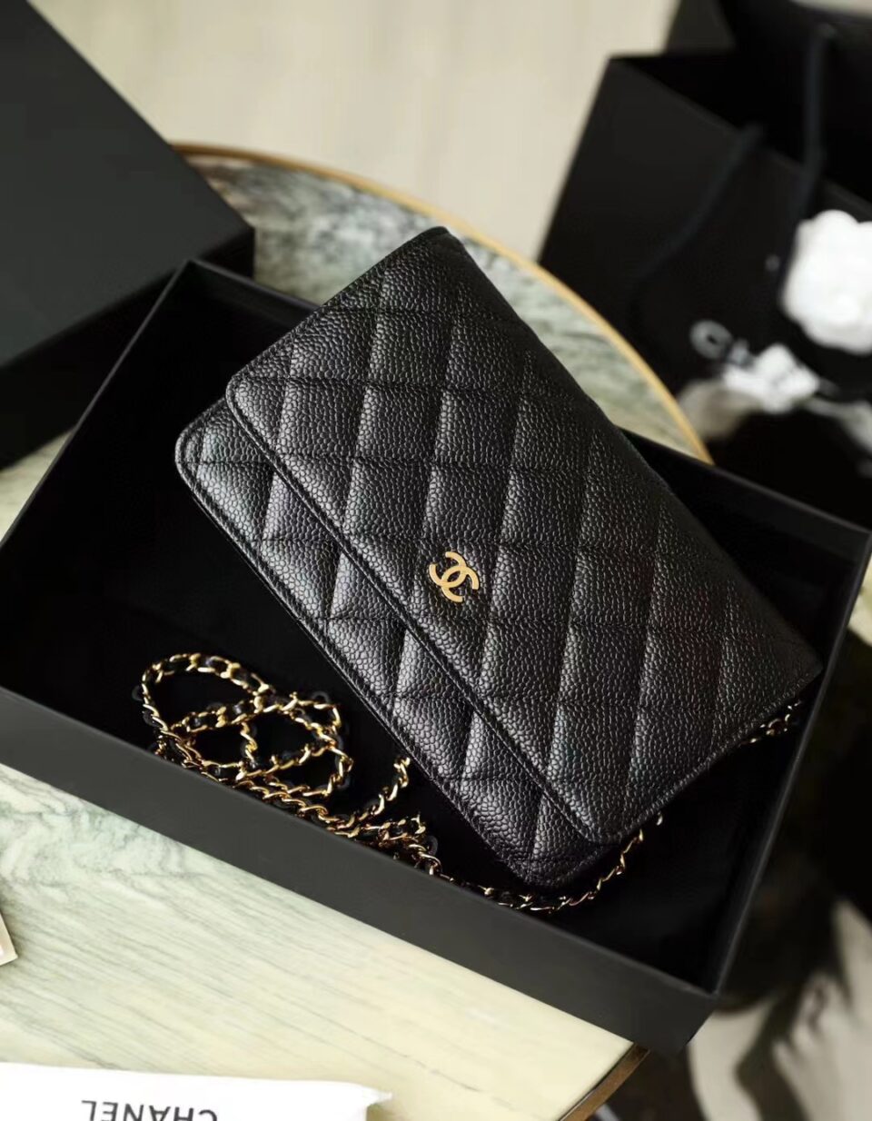 CHANEL WALLET ON CHAIN