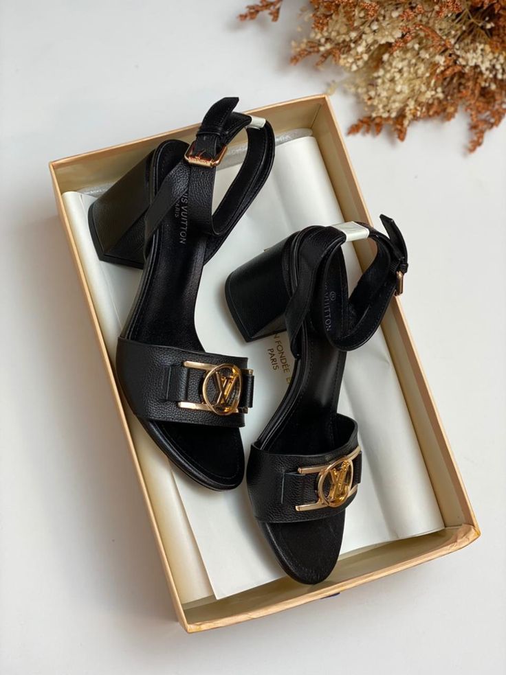 Louis Vuitton Lock It sandals dupe