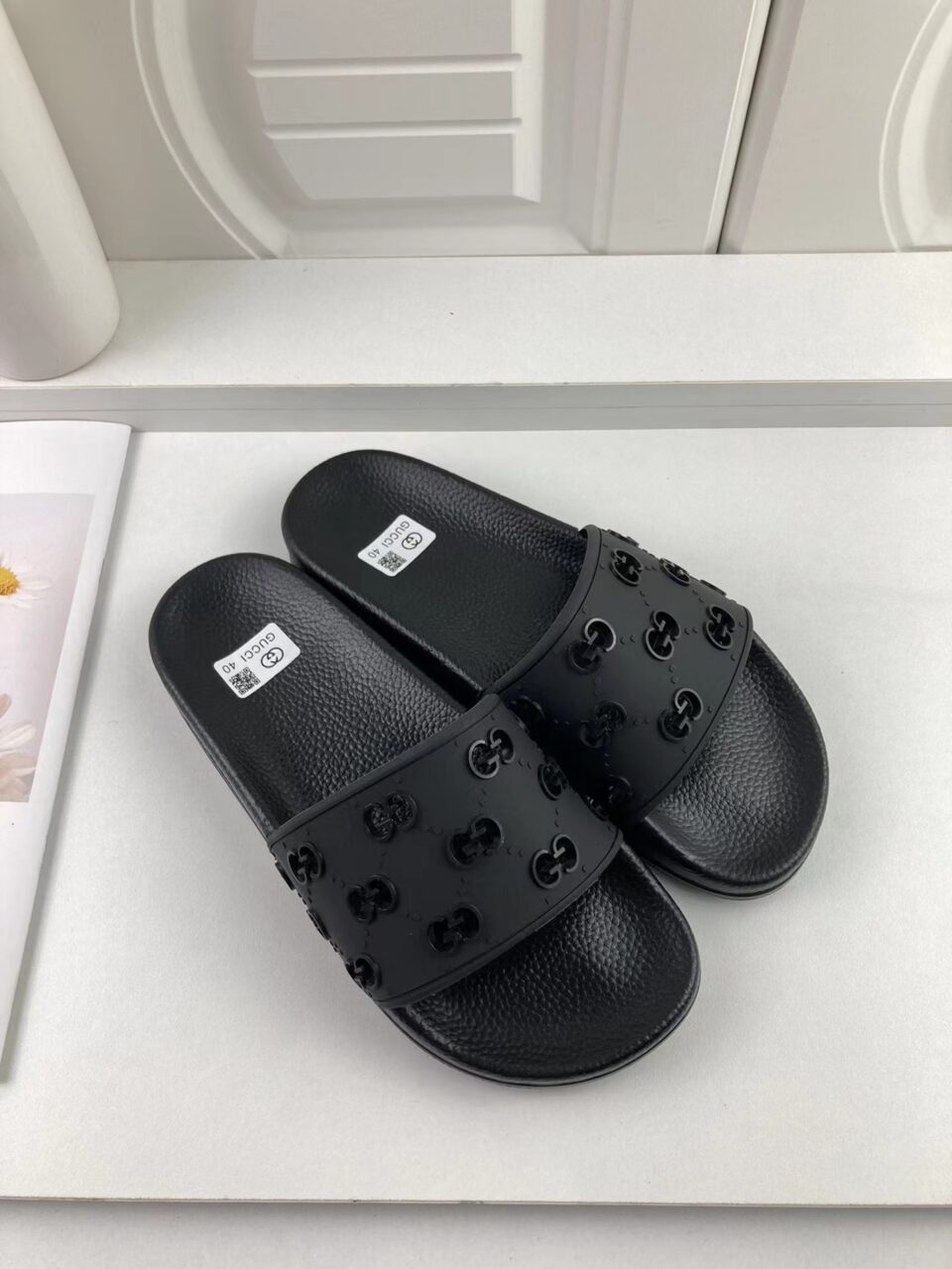 Gucci pool slides