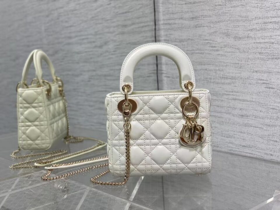 Lady Dior In White