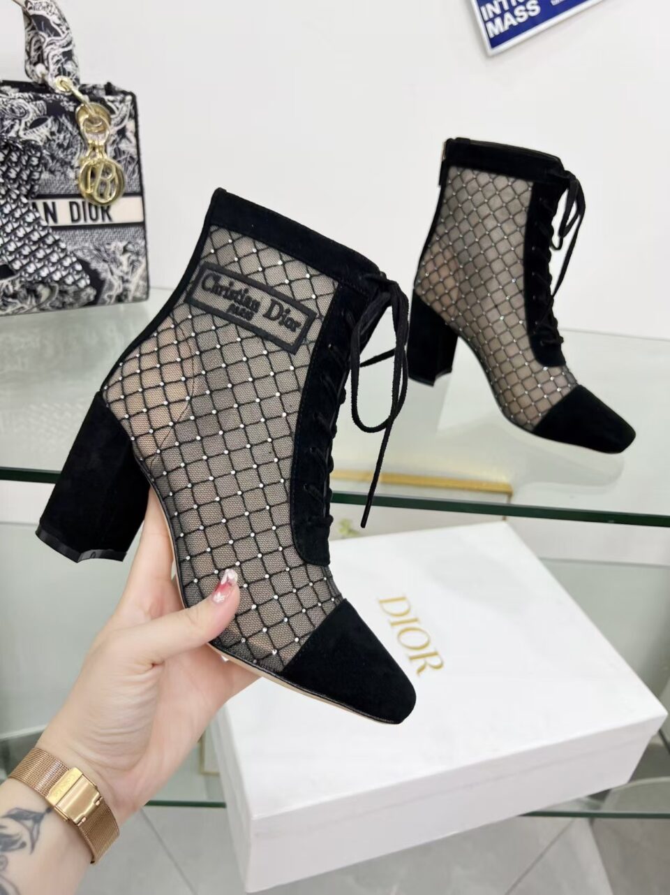Naughtily-D Heeled Ankle Boot