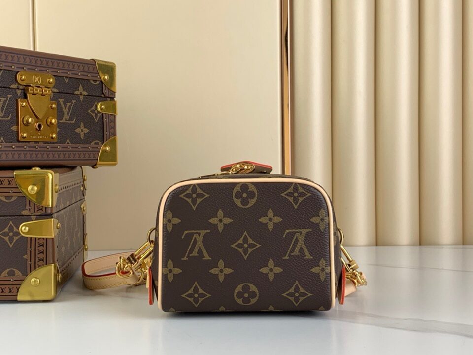 Louis Vuitton Monogram Pattern Super Premium Handbag 14x13x11cm