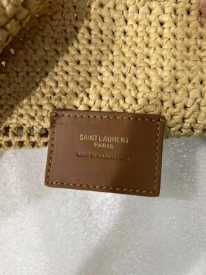 YSL fiber woven bag
