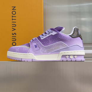 Louis Vuitton LV Trainer sneakers in purple