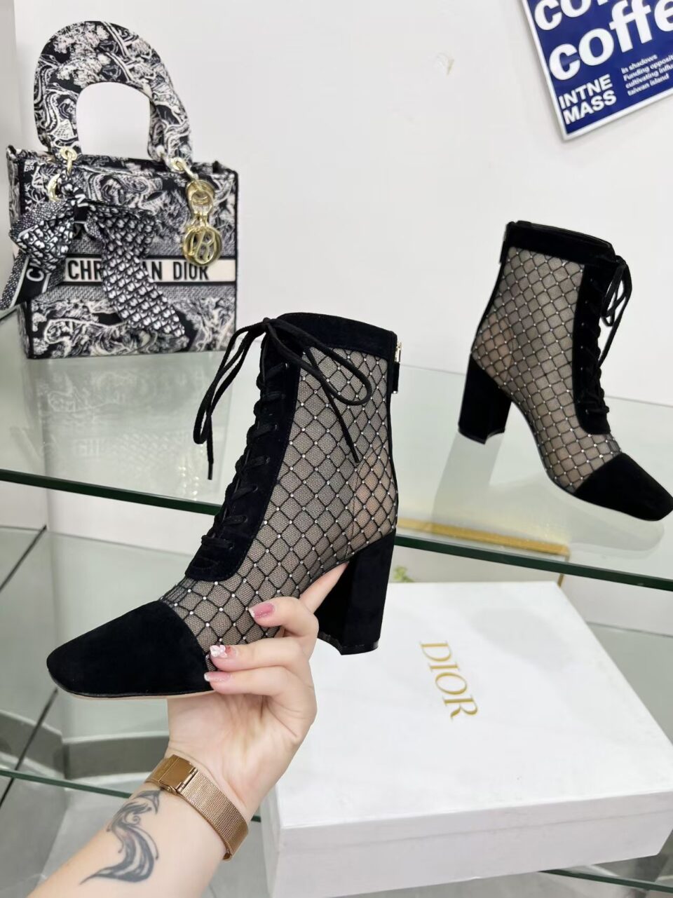Naughtily-D Heeled Ankle Boot
