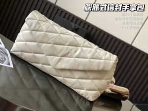 SADE LARGE CLUTCH IN SATIN