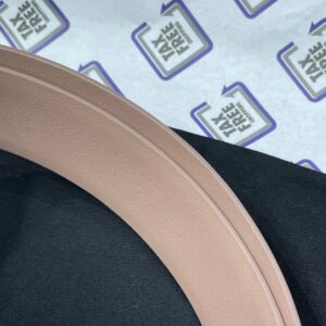 Chanel Red Patent Leather CC Logo Belt