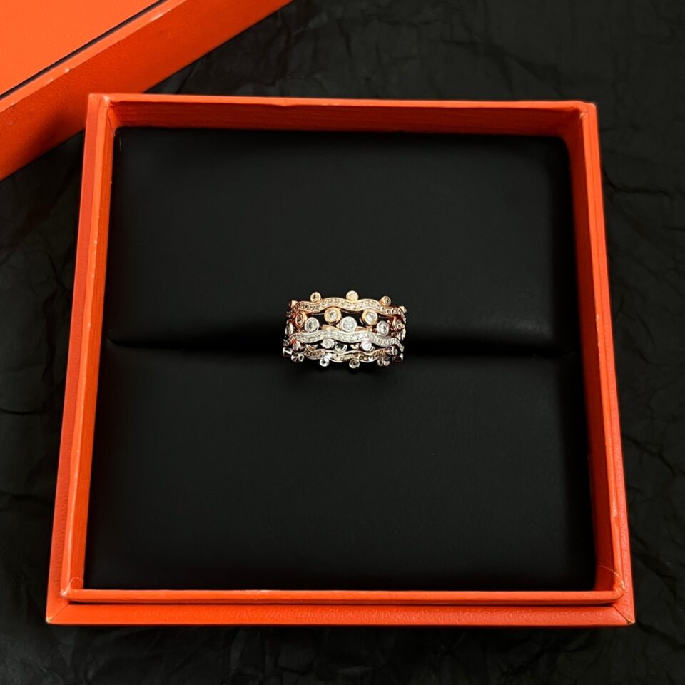Hermes Reseau Lumiere Ring