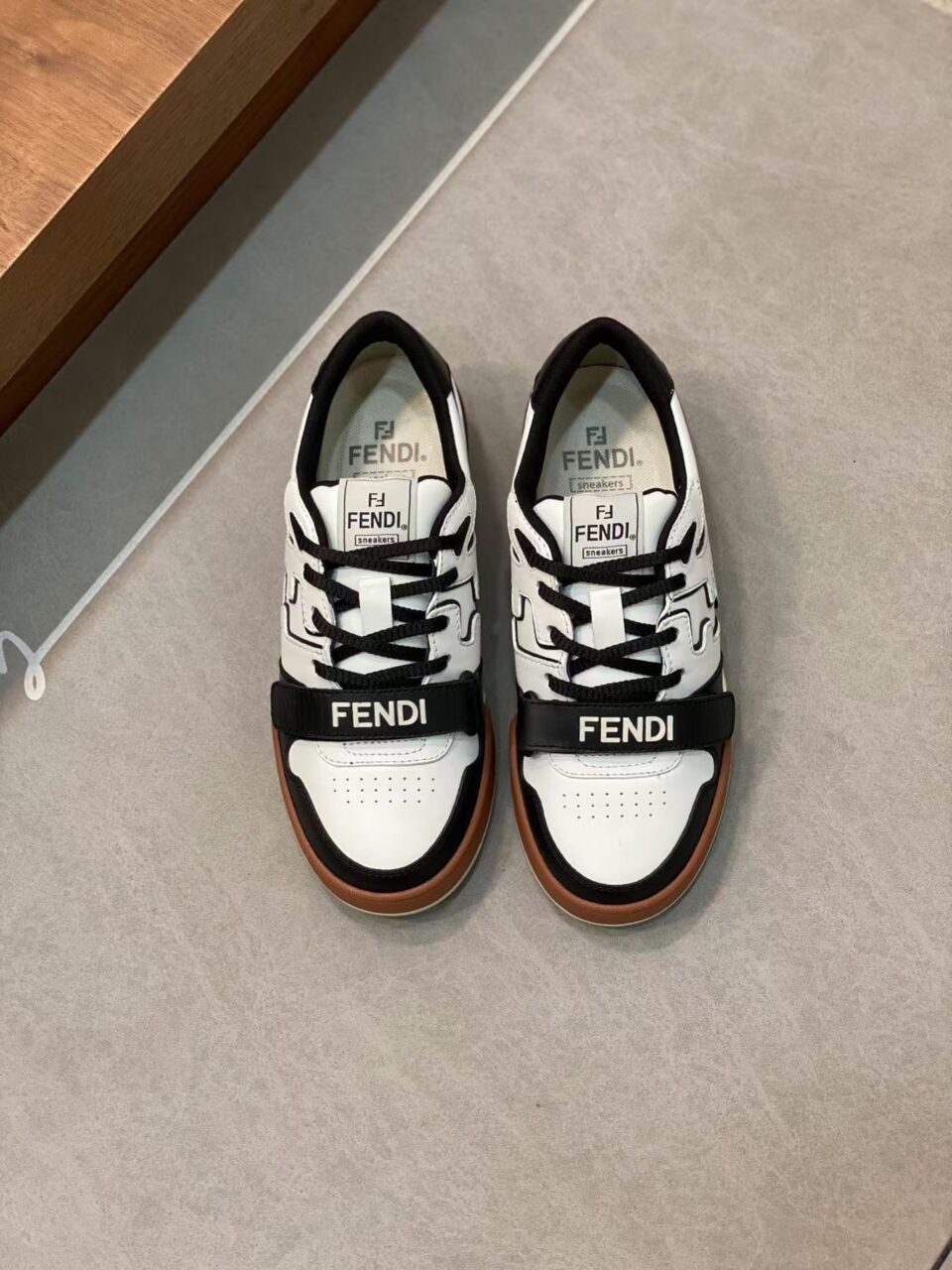 Fendi Match Leather Black