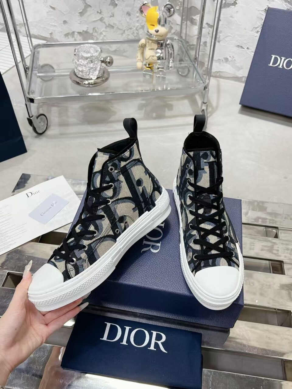 DIOR MEN B23 Maxi Sneakers