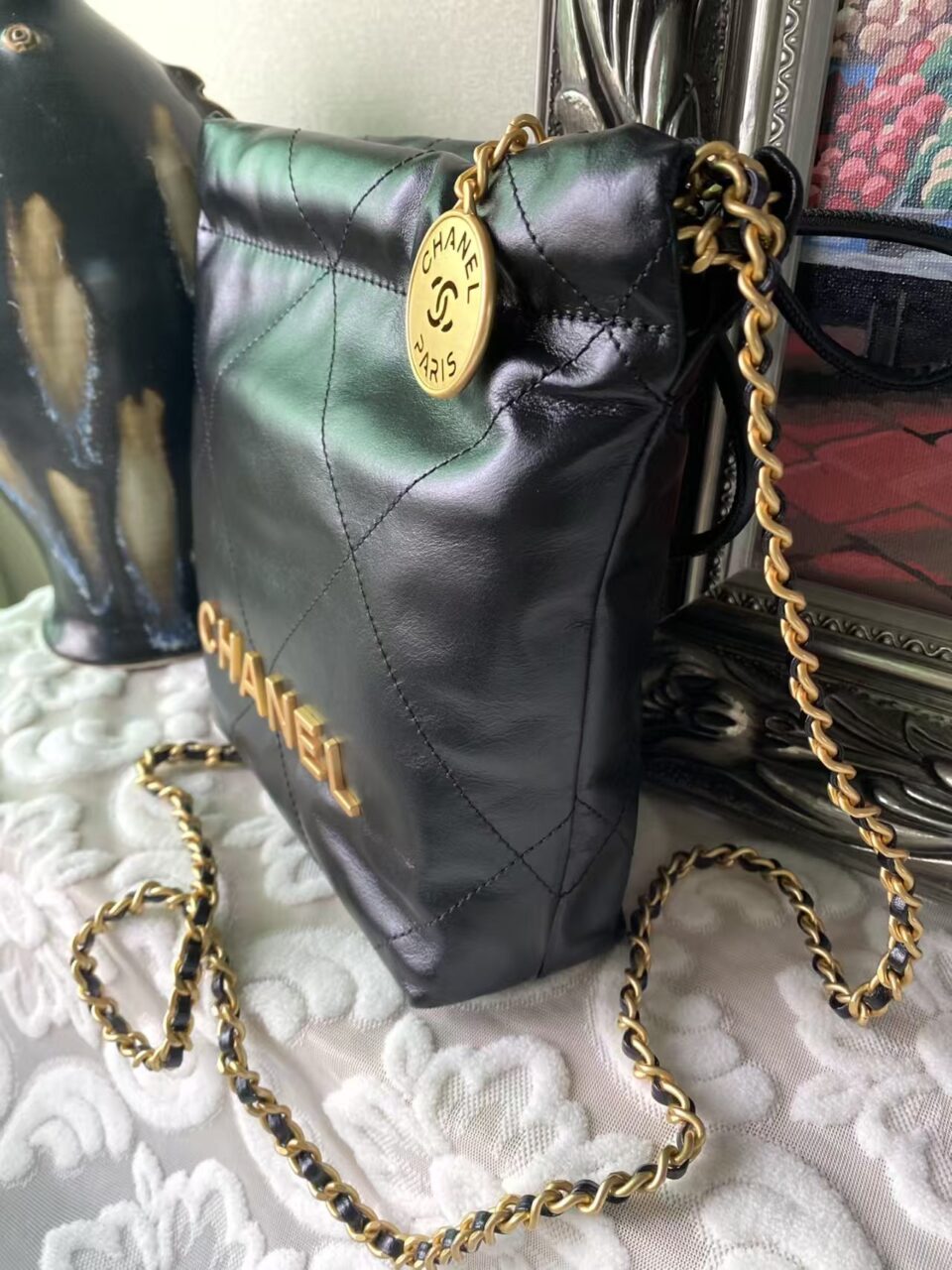 Chanel 22 Hobo Bag Mini